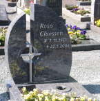 Granitstein mit Ornament